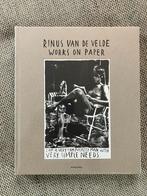Boek Rinus Van De Velde * Works on paper, Enlèvement ou Envoi, Comme neuf