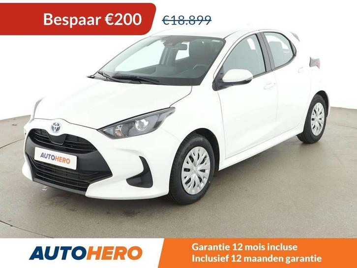 Toyota Yaris 1.5 Hybrid (bj 2022, automaat), Auto's, Toyota, Te koop, Yaris, ABS, Achteruitrijcamera, Adaptive Cruise Control