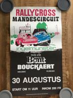 Affiche rallycross mandescircuit, Verzamelen, Ophalen of Verzenden, Zo goed als nieuw