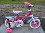 Kinderfietsje met steunwieltjes, Minnie van Disney, Zijwieltjes, Ophalen of Verzenden, Minder dan 16 inch