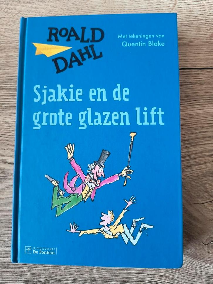 Roald Dahl - Sjakie en de grote glazen lift, Boeken, Kinderboeken | Jeugd | onder 10 jaar, Zo goed als nieuw, Ophalen of Verzenden