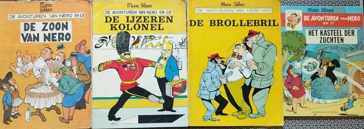 Set van 4 Nero en Co strips, Livres, BD, Enlèvement ou Envoi