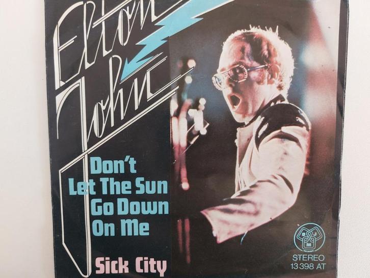 Elton John - Don't Let The Sun Go Down On Me (1974), Cd's en Dvd's, Vinyl Singles, Rock en Metal, Ophalen of Verzenden