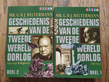 Geschiedenis van de 2de wereldoorlog - Hiltermann (2 delen) beschikbaar voor biedingen