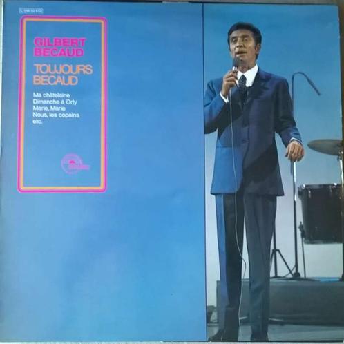 LP Gilbert Becaud – Toujours Becaud, Cd's en Dvd's, Vinyl | Pop, Zo goed als nieuw, 1960 tot 1980, 12 inch, Ophalen of Verzenden