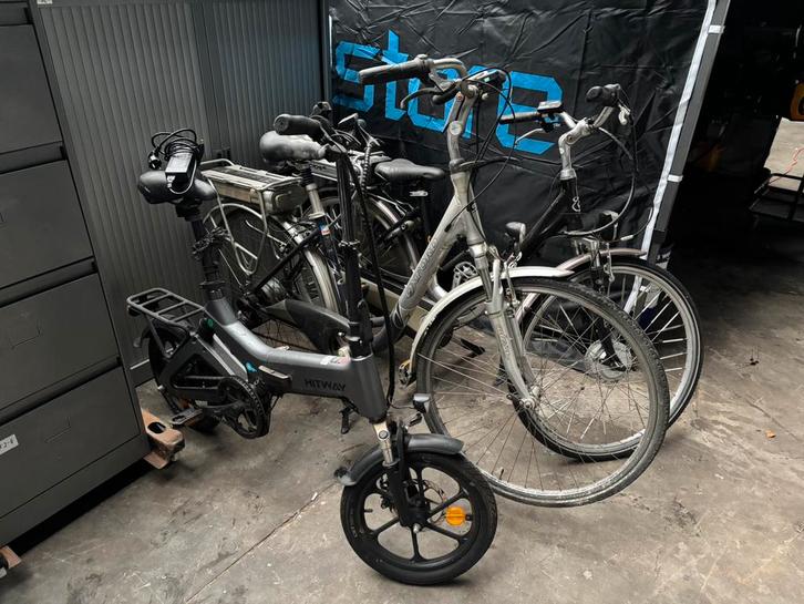 Elektrische fietsen Lot van 3 Te koop., Vélos & Vélomoteurs, Vélos | Vélos pliables, Comme neuf, Enlèvement