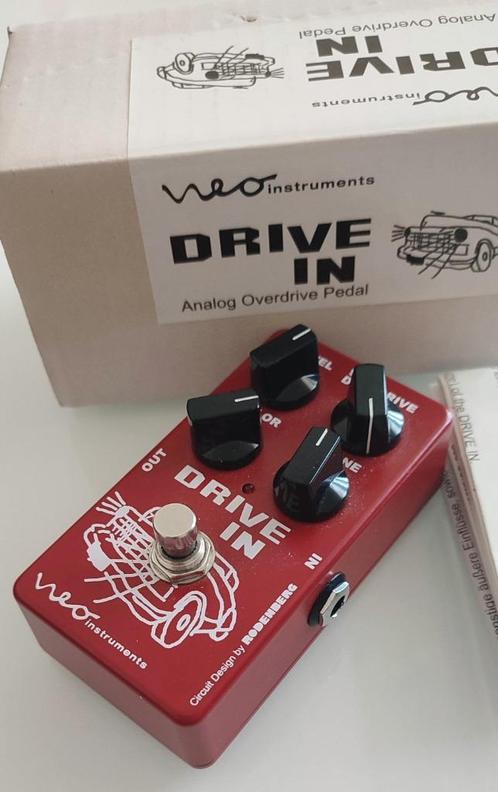 Overdrive-pedaal - Drive IN - NEO Instruments, Muziek en Instrumenten, Effecten, Gebruikt, Distortion, Overdrive of Fuzz, Ophalen of Verzenden