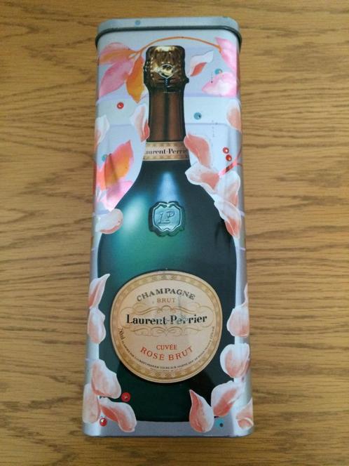 Blik Laurent Perrier, Verzamelen, Blikken, Zo goed als nieuw, Overige, Ophalen of Verzenden