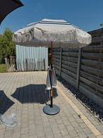 Parasol met voet (Rivièra Maison) 180cm, Tuin en Terras, Ophalen, Kantelbaar, Zo goed als nieuw, 1 tot 2 meter