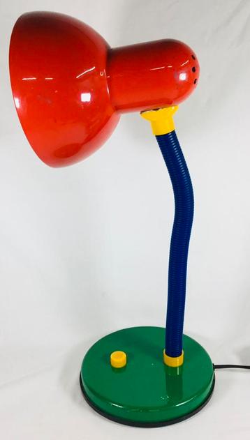 Vintage design pop art Memphis stijl bureaulamp 1994 beschikbaar voor biedingen