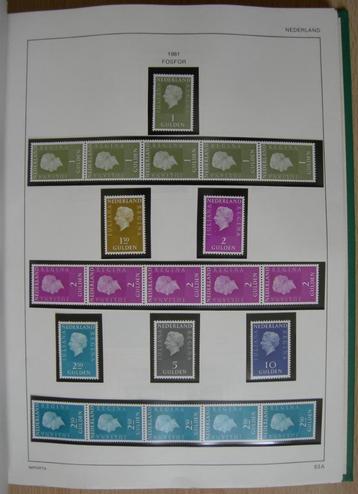 Importa Postzegelalbum Nederland met Postzegels Postfris.  beschikbaar voor biedingen