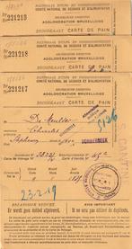 Schaerbeek cartes de pain 1919, Verzenden