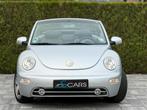 Vw New Beetle Cabrio 1.6i * 105.000 km * Leder * Airco *, Auto's, Volkswagen, Voorwielaandrijving, 75 kW, Beetle (Kever), Cabriolet