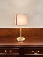 Klassieke Messing Tafellmap Bureaulamp, Antiek en Kunst, Ophalen of Verzenden