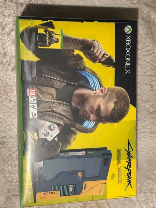 Xbox One X – Édition Limitée Cyberpunk 2077 neuf, Games en Spelcomputers, Games | Xbox Series X en S, Nieuw, Ophalen