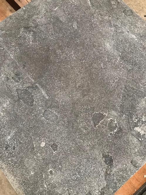 Zwart/grijze tegels 60x60 rustiek afgewerkt 5,4m2, Doe-het-zelf en Bouw, Tegels, Nieuw, Vloertegels, Hardsteen, 40 tot 60 cm, 40 tot 60 cm
