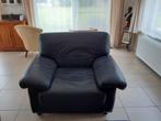 Fauteuil canapé 1 place en cuir, Maison & Meubles, Fauteuils, 100 à 125 cm, Enlèvement, Utilisé, Cuir