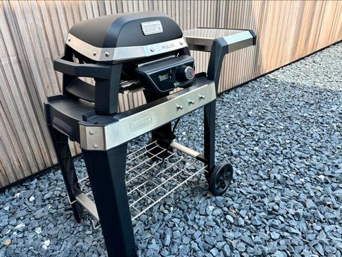 Weber pulse 2000 elektrische BBQ, Tuin en Terras, Elektrische barbecues, Zo goed als nieuw, Ophalen