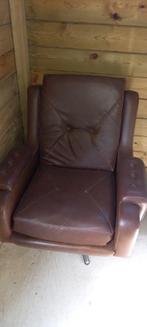 Retro zetel, Huis en Inrichting, Ophalen, Overige materialen, Gebruikt, Eenpersoons