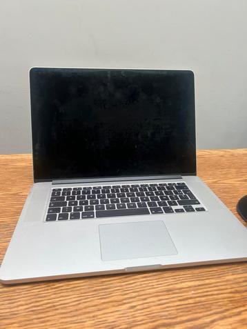 Macbook Pro A1398 15inch defect, Enlèvement, Ne fonctionne pas, MacBook