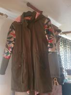 Mooie winterjas. Maat S . Soldatengroen met glitter., Ophalen, Zo goed als nieuw, Maat 36 (S)
