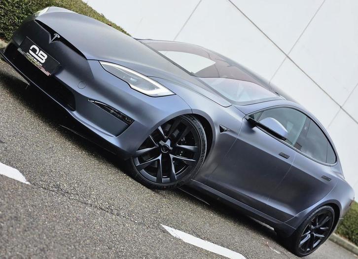 *** Tesla Model S - LR  - Nieuw staat - Garantie ***, Auto's, Tesla, Bedrijf, Te koop, Model S, 360° camera, 4x4, ABS, Achteruitrijcamera