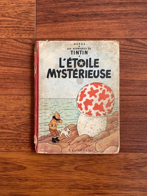 B9/TINTIN — De mysterieuze ster (1954), Boeken, Stripverhalen, Ophalen of Verzenden