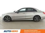 Mercedes-Benz C-Klasse 200 C 200 d AMG Line (automatique), Autos, Mercedes-Benz, Cuir, Argent ou Gris, Achat, Noir