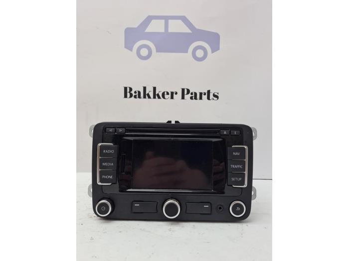 Navigatie Display van een Volkswagen Golf, Auto-onderdelen, Elektronica en Kabels, Volkswagen, Gebruikt, 3 maanden garantie