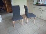 4 stoelen eetkamer, Maison & Meubles, Chaises, Quatre, Enlèvement, Tissus, Utilisé