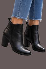 Michael Kors leren enkellaarsjes maat 40, Michael Kors, Zwart, Lage of Enkellaarzen, Ophalen of Verzenden