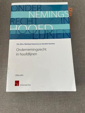 Ondernemingsrecht in hoofdlijnen (elfde editie) beschikbaar voor biedingen