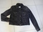 Clockhouse zwarte afgewassen jeansjas, dames/meisjes. mt 40, Kleding | Dames, Maat 38/40 (M), Zwart, Ophalen of Verzenden, Clockhouse
