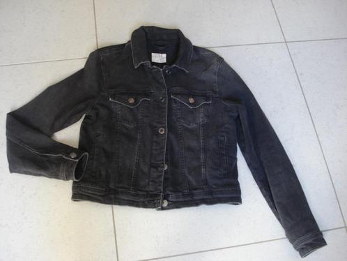 Clockhouse zwarte afgewassen jeansjas, dames/meisjes. mt 40, Kleding | Dames, Jassen | Zomer, Gedragen, Maat 38/40 (M), Zwart