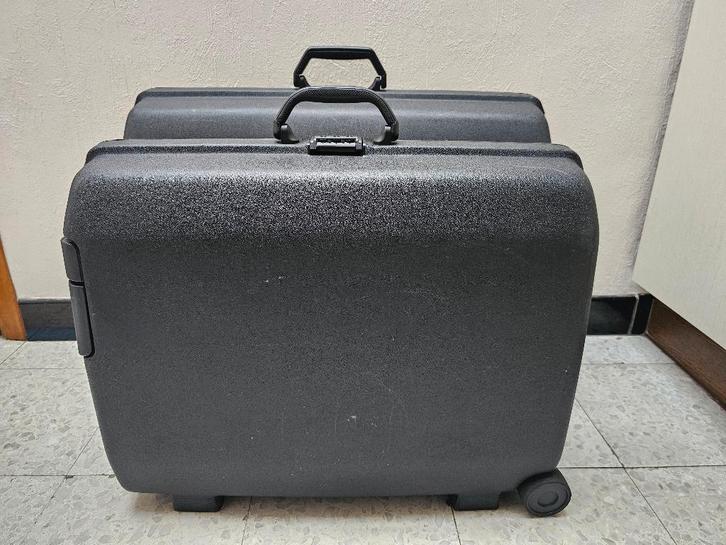 2 Samsonite reiskoffers, Handtassen en Accessoires, Koffers, Zo goed als nieuw, Hard kunststof, 60 tot 70 cm, 45 tot 55 cm, Slot