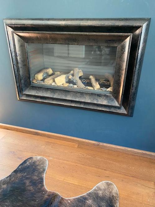 Faber Feeling widescreen inbouw gashaard, Huis en Inrichting, Haarden, Gebruikt, Gashaard, Ophalen