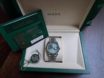 Rolex Datejust 36mm Nieuw/Groen/Jubilee/gekarteld 2025 beschikbaar voor biedingen