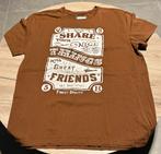 Bruine t-shirt (JBC, maat XXL), Vêtements | Hommes, T-shirts, Brun, Porté, Enlèvement ou Envoi, JBC
