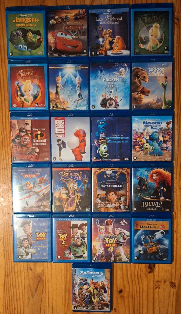 lot de 21 films dessin anime walt disney (21 blu-ray) neuf, CD & DVD, Blu-ray, Comme neuf, Dessins animés et Film d'animation