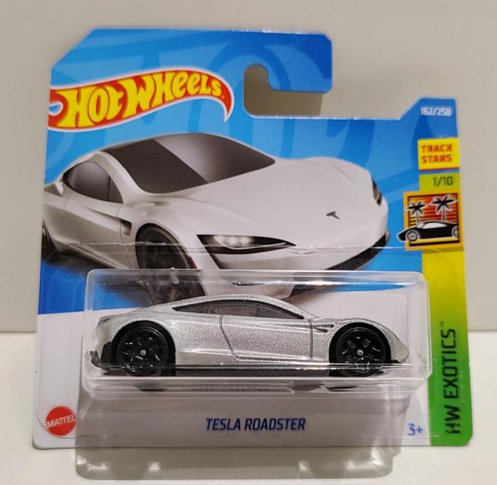 Hot Wheels Tesla Roadster (2022), Hobby en Vrije tijd, Modelauto's | Overige schalen, Ophalen of Verzenden