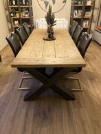 Houten tafel, Huis en Inrichting, 50 tot 100 cm, Steigerhout, 150 tot 200 cm, Gebruikt