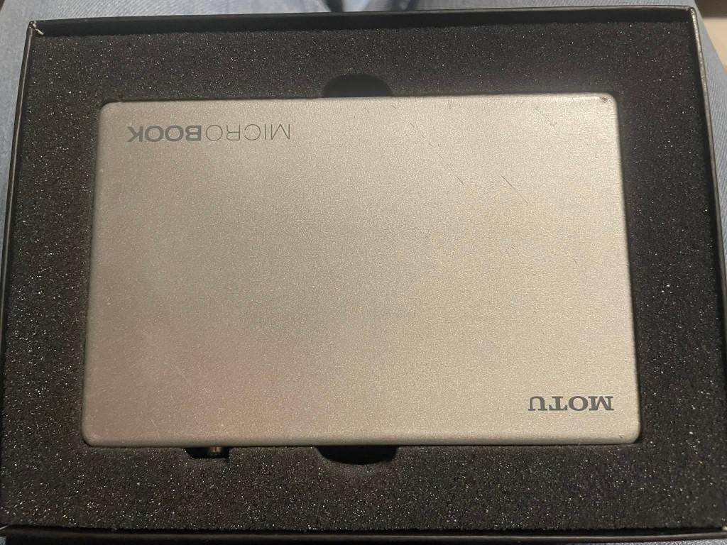 MOTU Microbook, Audio, Tv en Foto, Professionele apparaten, Gebruikt, Audio, Ophalen of Verzenden