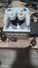 Nintendo Gamecube met controller en kabels, Games en Spelcomputers, Ophalen of Verzenden, Zo goed als nieuw, Zilver