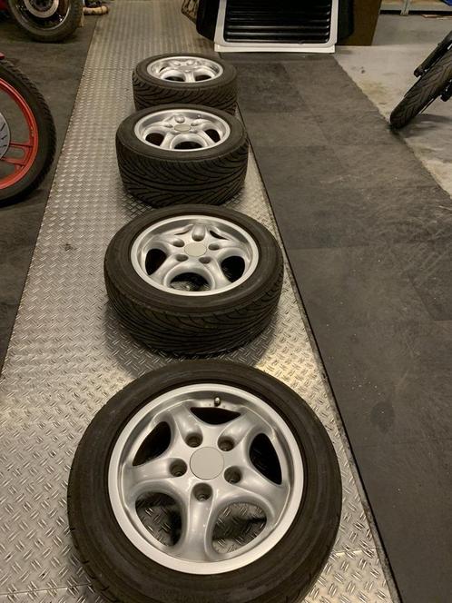 Porsche 993 velgen 7jx16 en 9jx16. 5x130, Auto-onderdelen, Banden en Velgen, Banden en Velgen, Zomerbanden, 16 inch, 245 mm, Personenwagen