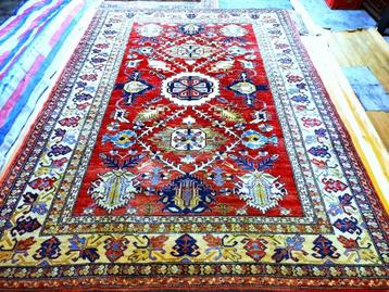 Afghaans Kazak handgeknoopt kostbare tapijt- 335 x 245 cm    beschikbaar voor biedingen