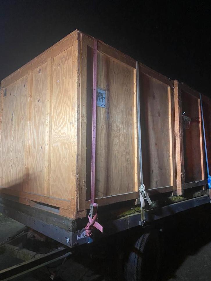 Houten kist opslagbox kerststal, Doe-het-zelf en Bouw, Bouwketen en Schaftketen, Zo goed als nieuw, Ophalen