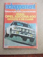 ECHAPPEMENT 145 OPEL ASCONA 400 1980, Livres, Autos | Brochures & Magazines, Opel, Utilisé, Enlèvement ou Envoi