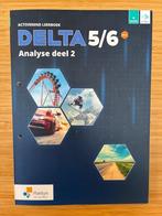 Delta Analyse deel 2 leerboek 5/6 wis+, Boeken, Ophalen, Nieuw, ASO, Wiskunde A