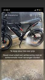 Fatbike s8, Enlèvement