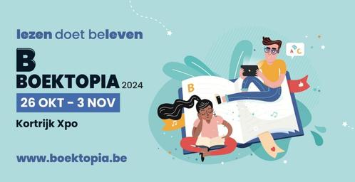 Dagticket Boektopia (dag naar keuze), Tickets en Kaartjes, Evenementen en Festivals, Eén persoon